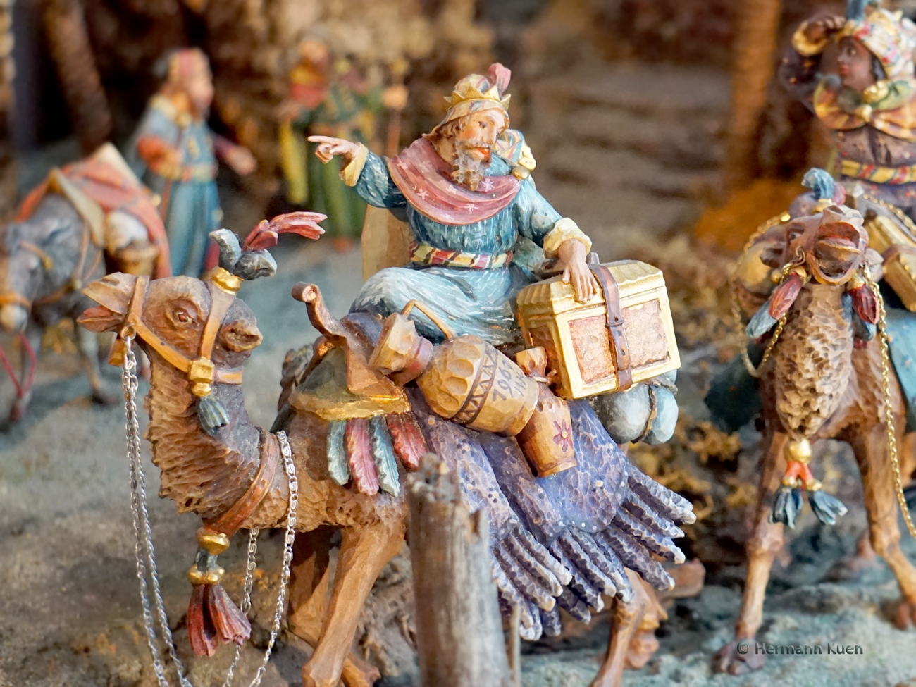 Gruppen Drei Koenige erster Reiter