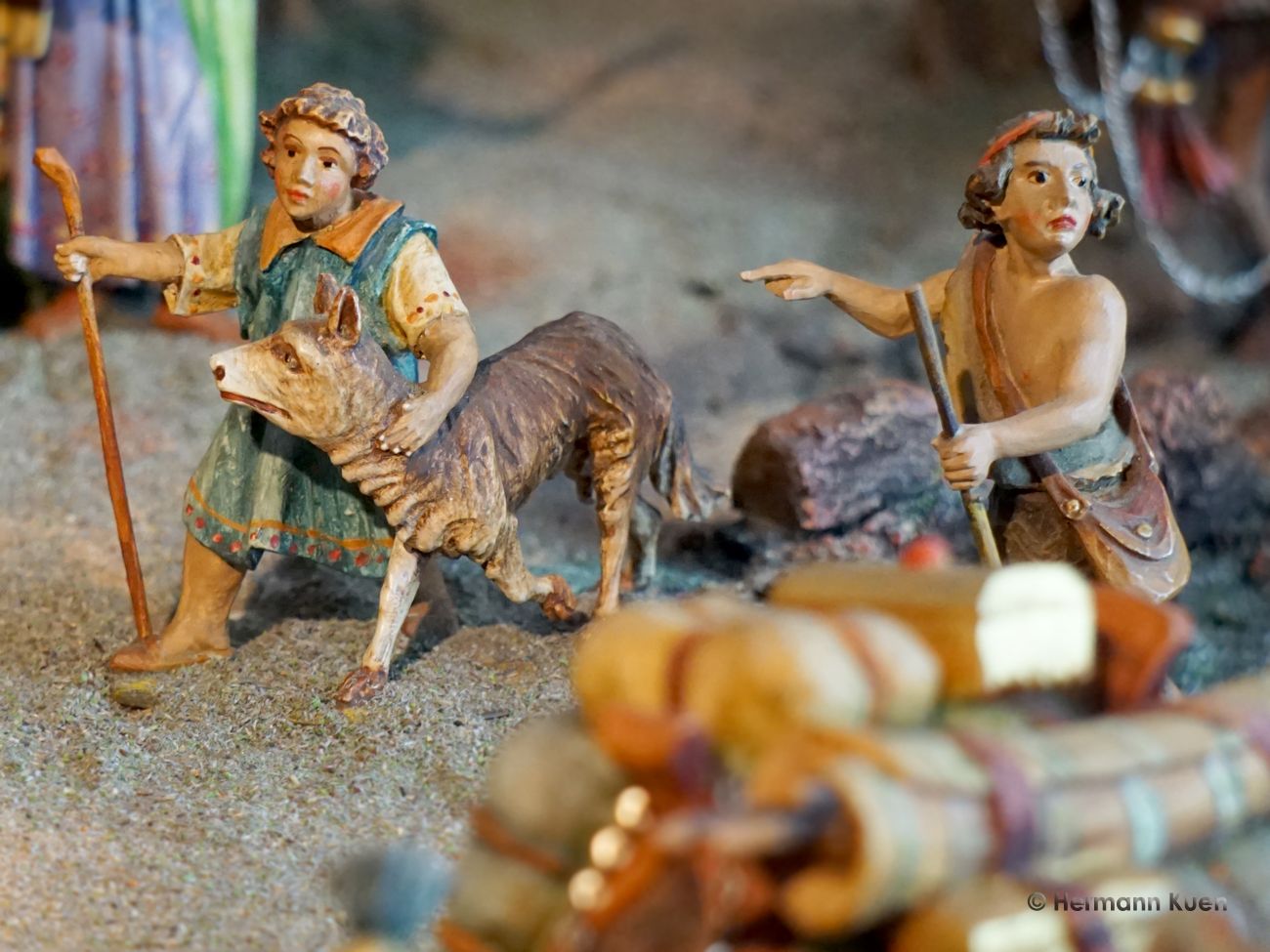 Gruppen Hirtengruppe Hirtenjungen